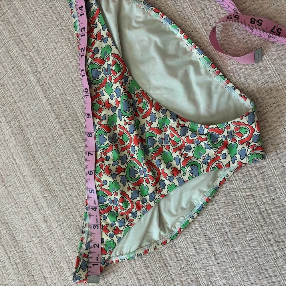 Tori Burch Costa Paisley Printed Bikini‎ bottoms  size large